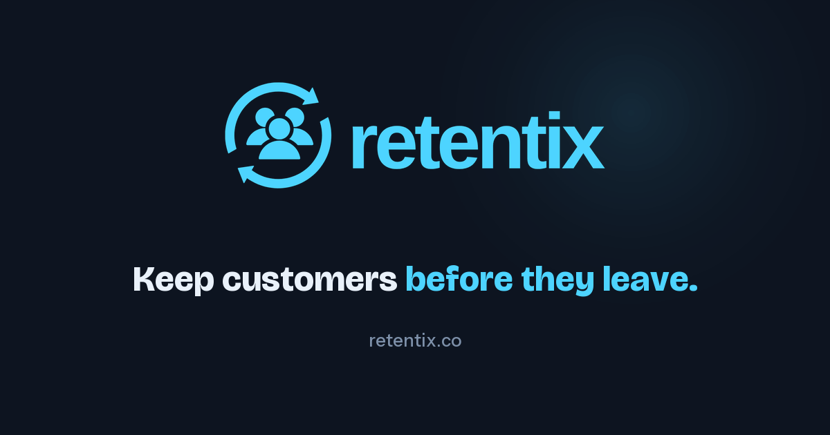 Retentix: cancel flow SaaS for Stripe and Paddle